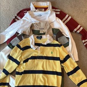 Boys collared shirts and jackets